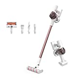 Aspiradora inalámbrica Dreame XR V10R, escoba eléctrica sin bolsa, Freedom 22,000Pa Potente escoba recargable 5 en 1, batería extraíble, tiempo de funcionamiento de hasta 60 minutos, bajo nivel de ruido